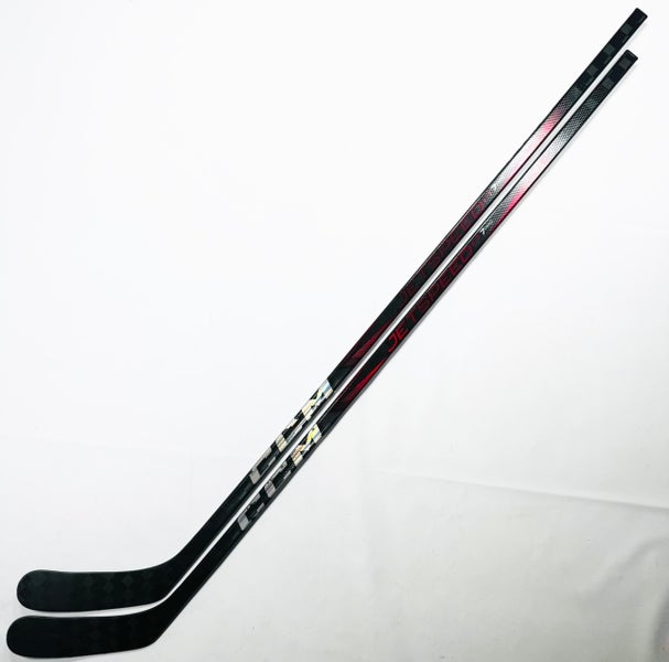 2 Pack Custom CCM Jetspeed FT7 Pro (Trigger 9 Build) Hockey Stick-RH-80 Flex-P90M-Grip W/ Bubble
