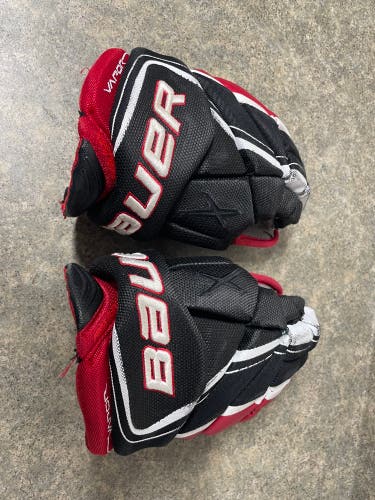 Bauer Vapor 1X Lite Gloves 10" Black/Red