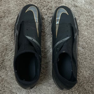Black Unisex Size M 8.5 (W 9.5) Nike Phantom gt Cleats (Used)