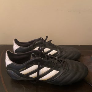 Black Men's Size M 9.0 (W 10.0) Adidas Cleats (Used)