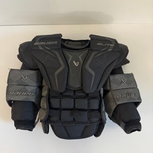 Used Intermediate XS Bauer Elite Goalie Chest Protector
