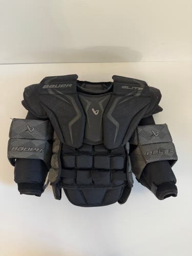Used Intermediate XS Bauer Elite Goalie Chest Protector