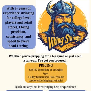 Stringing Service Fee