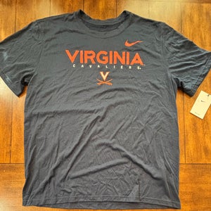 University of Virginia Cavaliers Blue Nike Graphic T-Shirt Adult XL NWT
