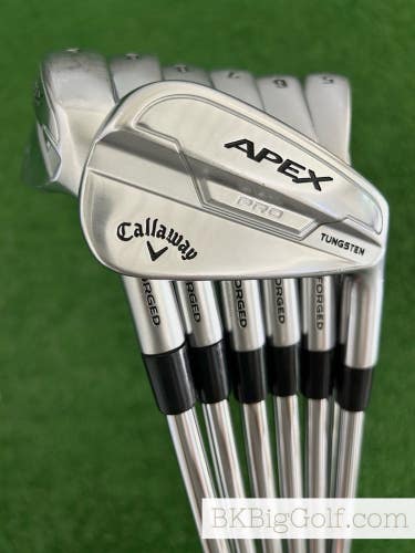 Callaway Apex Pro 21 Forged Iron Set 4-P / True Temper Elevate 115 Stiff