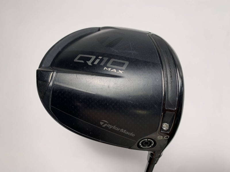 TaylorMade Qi10 MAX Designer Series BlackOut Driver 9* Diamana T+ 60g Stiff RH