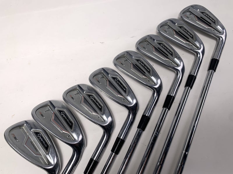 TaylorMade RSi 2 Iron Set 4-PW+AW KBS Tour 105 Stiff Steel Mens RH