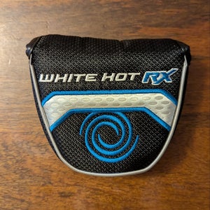*Brand New* Odyssey White Hot RX Mallet Putter Head Cover Black/Blue New