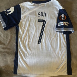 Spurs 24/25 Final Bilbao 2025 Home Son 7 Jersey