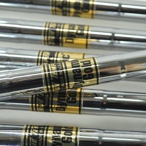 True Temper Dynamic Gold R300 Regular Flex Iron Shaft Set .370 Steel 8pc #198067