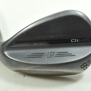 Titleist Vokey SM10 Jet Black 58*-12D Wedge Right DG S200 Stiff Steel # 193070