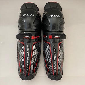 CCM JetSpeed FT1 Hockey Shin Pads 13” guards
