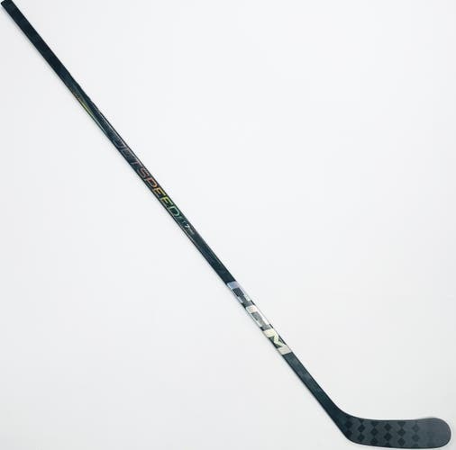 New Custom Black CCM JetSpeed FT7 Pro-LH-85-P90M-Grip W/ Bubble Texture