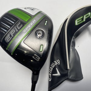 Callaway EPIC Speed 3 Fairway Wood 15* MMT 304SS 70g Stiff RH HC