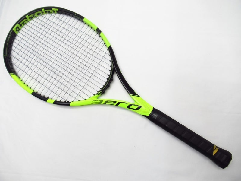 BABOLAT PRO STOCK "PURE AERO STORM" TENNIS RACQUET (4 1/4) FROM A COLLECTOR