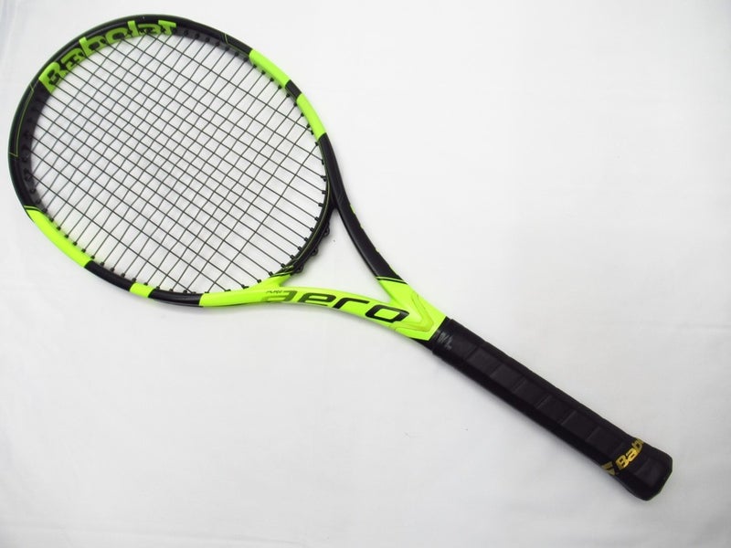BABOLAT PRO STOCK "PURE AERO STORM" TENNIS RACQUET (4 1/4) FROM A COLLECTOR