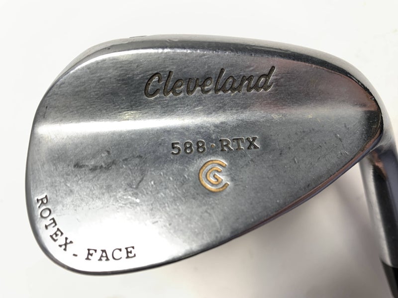 Cleveland 588 RTX Satin Chrome Gap Wedge GW 50* 10 True Temper DG Steel Mens RH