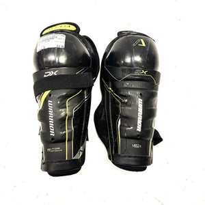 Used Warrior ALPHA Junior Shin Guards Black 9" 11860-S000294169