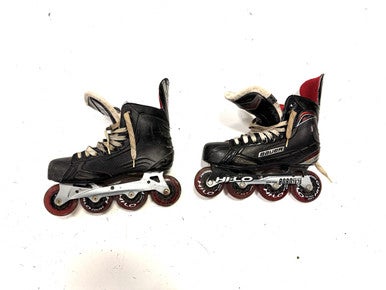 Used Bauer Roller Hockey Skates Black Senior 7 11860-S000294164