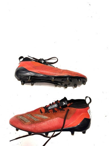 Used Adidas Adult FB Cleats Orange Senior 11.5 11860-S000294180