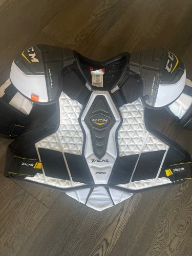 Large CCM Tacks Pro SPTK2 Shoulder Pads Pro Stock