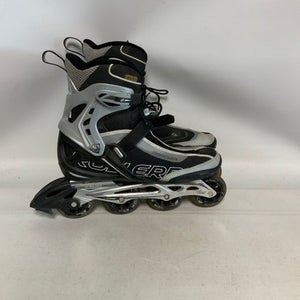 Used Rollerblade SG7 Senior Rec Fitness Skates Black Senior 12 11823-S000032806