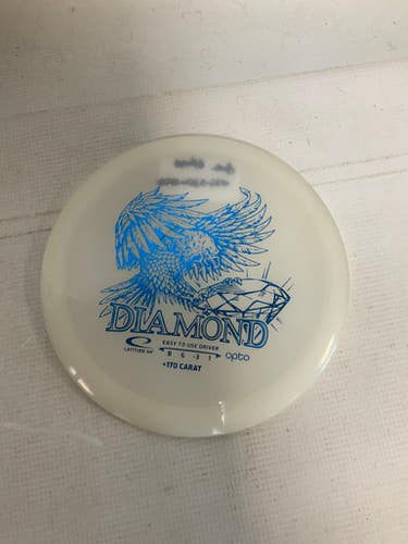 Used Latitude 64 DIAMOND OPTO Disc Golf Driver White 170g 11823-S000032794