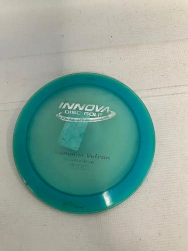 Used Innova CHAMPION VULCAN Disc Golf Driver Carolina Blue 11823-S000032785