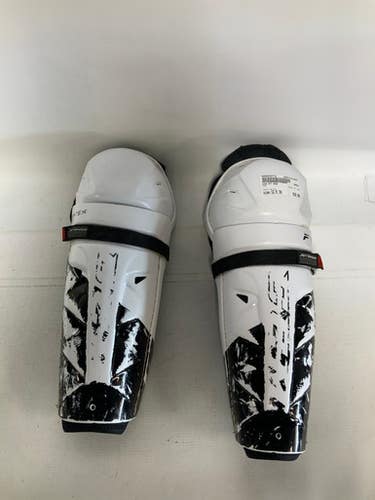 Used CCM FT 450 Senior Shin Guards White 12 1/2" 11823-S000032774