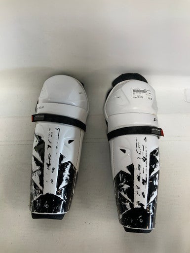 Used CCM FT 450 Senior Shin Guards White 12 1/2" 11823-S000032774