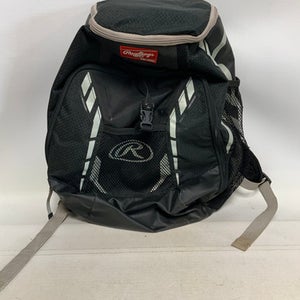 Used Rawlings BACKPACK BB/SB Player Backpack Black 11823-S000032750