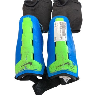 Used Nike Soccer Shin Guards Youth Royal Blue SM 11479-S000398534