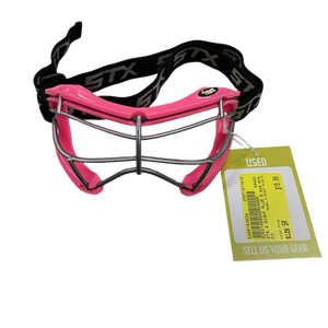 Used STX 4 SIGHT PLUS S Lacrosse Facial Protect Pink Senior 11613-S000163625