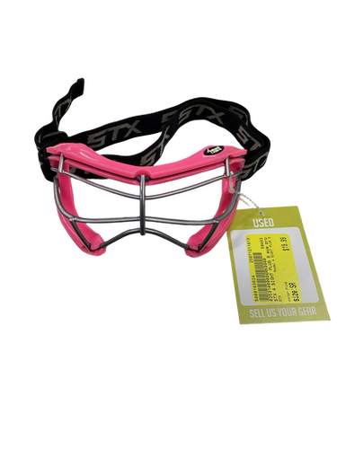 Used STX 4 SIGHT PLUS S Lacrosse Facial Protect Pink Senior 11613-S000163625