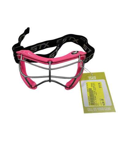Used STX 4 SIGHT PLUS S Lacrosse Facial Protect Pink Senior 11613-S000163625