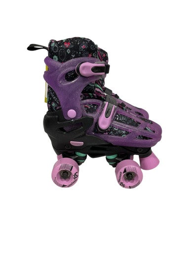 Used RollerDerby SKATES Junior Roller Quad Skates Purple Adjustable 11847-S000027584