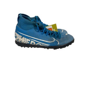 Used Nike Soccer Indoor Shoes Royal Blue Junior 04 11847-S000027548