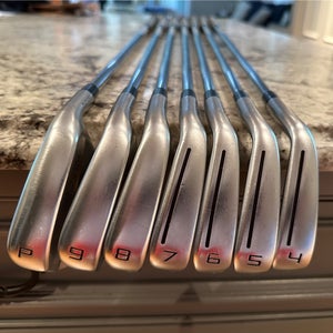2021 TaylorMade P790 2021 Right Handed Iron Set Stiff Flex 7 Pieces Steel Shaft (Used)