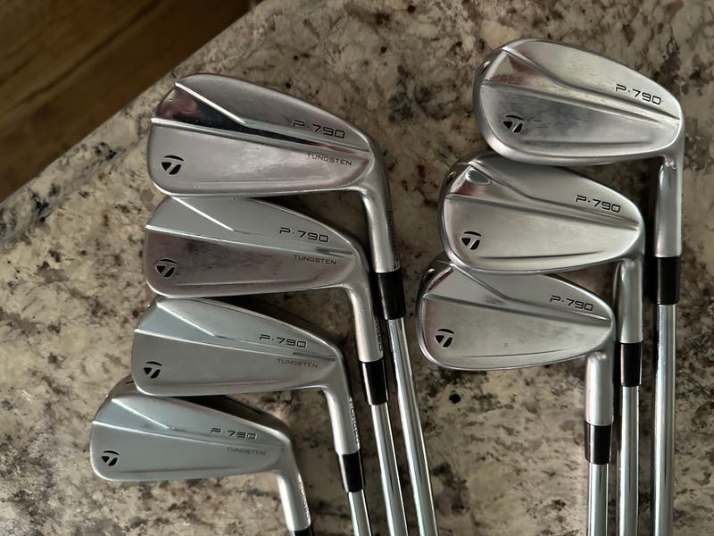 2021 TaylorMade P790 2021 Right Handed Iron Set Stiff Flex 7