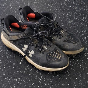 Used Under Armour YARD LOW BB/SB Cleats Black Senior 9.5 11849-S000029500