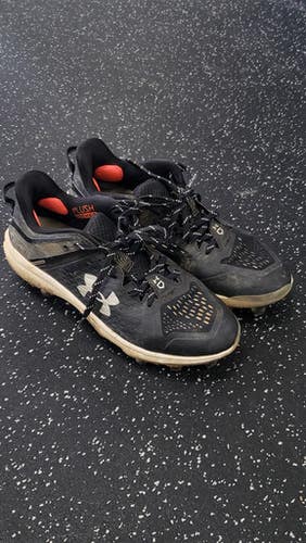 Used Under Armour YARD LOW BB/SB Cleats Black Senior 9.5 11849-S000029500