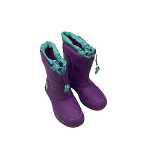 Used Lands End Snow/Hunt/Hike Boots Y Purple Junior 04 11347-S000251054
