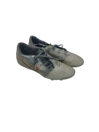 Used Nike PHANTOM VNM GRY/ORG Soccer Cleats Grey Senior 9 11347-S000251049