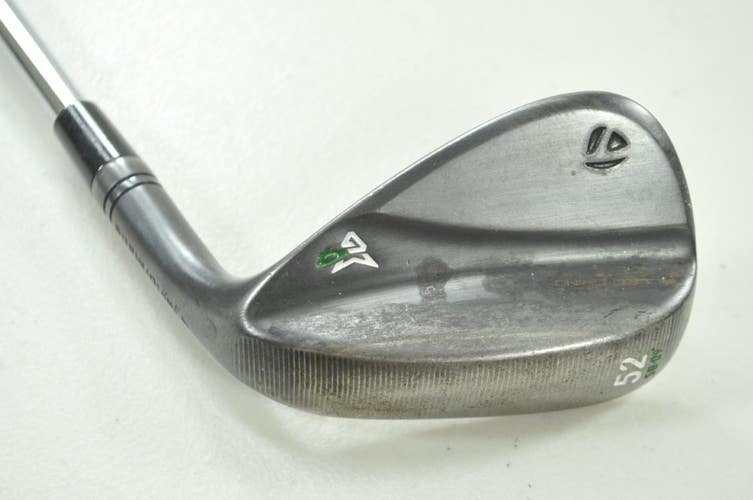 TaylorMade Milled Grind 4 Black 52*-09 Wedge Right DG Wedge 115 Steel # 199224