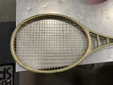 Used WIMBLEDON RACQUET Adult Tennis Racquet Brown 4 3/8" 11614-S000216863