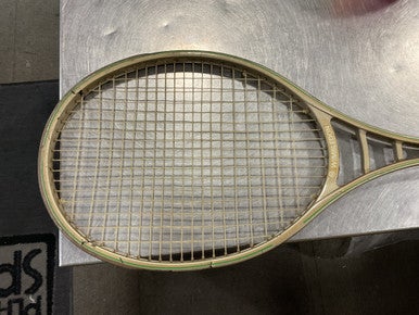 Used WIMBLEDON RACQUET Adult Tennis Racquet Brown 4 3/8" 11614-S000216863