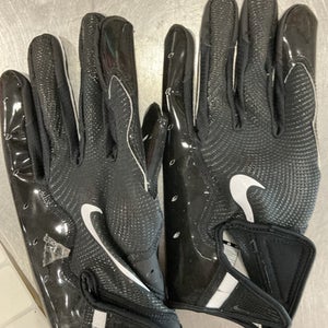 Used Nike FOOTBALL GLOVES FB Gloves Black XL 11614-S000216818