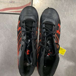 Used Under Armour Adult FB Cleats Black Senior 14 11614-S000216770