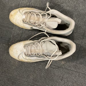 Used Nike Adult FB Cleats White Senior 12 11614-S000217270