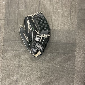Used Louisville Slugger BASEBALL GLOVE BB/SB Glove RH Throw Black 12 1/2" 11614-S000217262